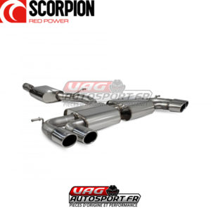 Demi-ligne d'échappement inox VW Golf R MK7.5 Facelift - SVW055 - Scorpion