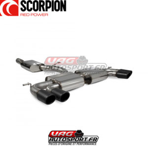 Demi ligne d'échappement inox VW Golf R MK7.5 Facelift - SVW055C - Scorpion