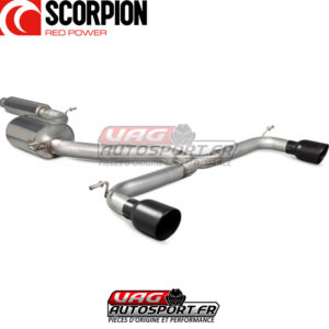Demi-ligne / Cat-back Scorpion pour VW Golf 7 Gti - SVW043C