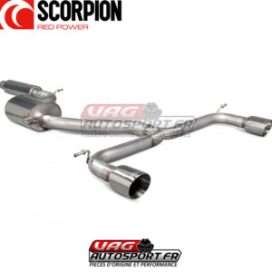 Cat-back avec intermédiaire pour VW Golf MK7.5 GTi 2.0 TSI EA888.3 - SVW056 - Scorpion