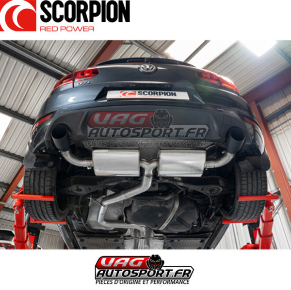 Cat-back Scorpion avec suppression d'intermédiaire pour VW Golf 6 Gti 2.0 Tsi 211cv - SVWS036C – Image 5