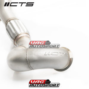 Downpipe + Cata Sport CTS Turbo pour plateforme MQB 2.0 TSI EA888 gen3 Quattro / 4 MOTION