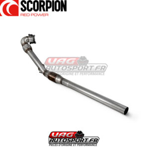Downpipe + Catasport (descente de turbo) AUDI TTS 8J - 2.0 TFSI EA113 272cv - SAUX026 - Scorpion