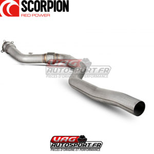 Downpipe + Cata sport AUDI A4 2.0 TFSi 2RM Boite méca - SAUX036 - Scorpion