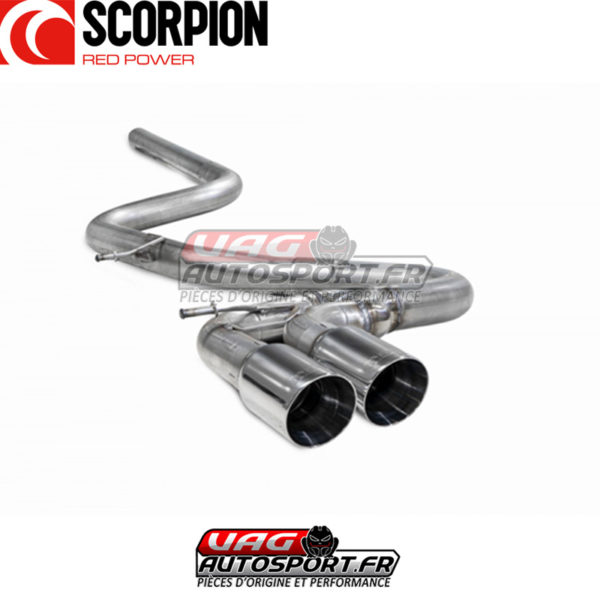 Demi-ligne / Cat-back - Volkswagen Golf 7 GTD 2.0 TDI (2013 2017) - SVWS067 - Scorpion – Image 2