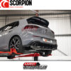 Demi-ligne apres FAP sans intermédiaire "Predator" - VW Golf 8 GTI Clubsport - SVWS070CF - Scorpion – Image 6