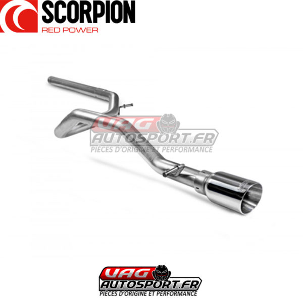 Demi-ligne d'échappement sans intermédiaire - VW UP! GTI / UP! TSI (2018 2022) - SVWS059 - Scorpion – Image 2