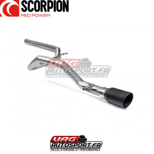 Demi-ligne / Cat-back sans intermediaire - VW UP! GTI et UP! TSI (2018 2022) - SVWS059C - Scorpion – Image 2