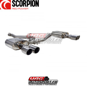 Demi-ligne / Cat-back sans intermédiaire - Seat Leon Cupra ST 2.0 TSI 300cv 4Drive - SSTS017D - Scorpion