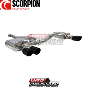 Demi-ligne INOX (Cat-back) sans intermédiaire - Seat Leon Cupra ST 300 4Drive - SSTS017DC - Scorpion