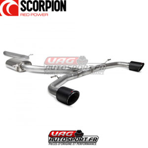 Demi-ligne d'échappement sans intermédiaire - VW Golf GTI MK8 2.0 TSI EA888.4 (2020 2022) - SVWS064CF - Scorpion