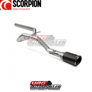 Demi-ligne / Cat-back sans intermediaire - Volkswagen UP! GTI / UP! TSI (2018 2022) - SVWS059CF - Scorpion