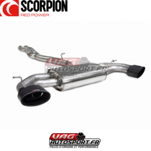 Demi-ligne / Cat-back sans intermediaire sans valve - Audi TTRS MK3 Coupe (8S) 2.5 TFSI EVO - SAUS082CF - Scorpion