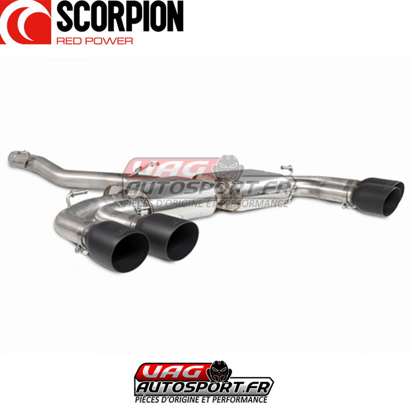 Demi-ligne / Cat-back sans intermédiaire sans valve – CUPRA Formentor 2.0 TSI 4Drive 310 (2020 2022) – SSTS016C – Scorpion