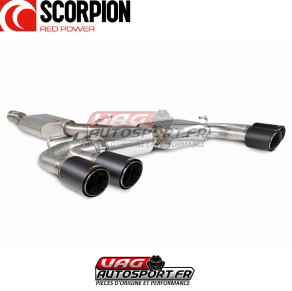 Demi-ligne d'échappement INOX pour CUPRA Formentor 2.0 TSI 4Drive 310 (2020 2022) - SST016CF - Scorpion