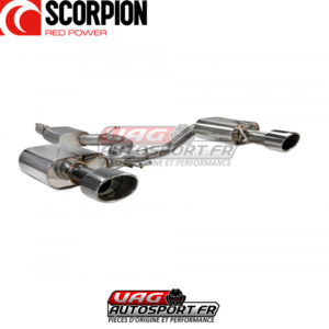 Demi-ligne / cat-back apres FAP avec silencieux - Seat Leon Cupra ST 300 4Drive (2018 2022) - SST017 - Scorpion