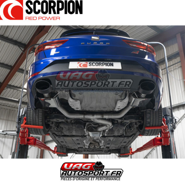 Demi-ligne après FAP avec silencieux - Seat Leon Cupra ST 300 4Drive (2018 2022) - SST017C - Scorpion – Image 5
