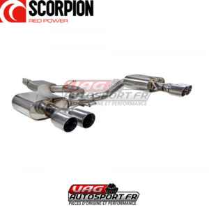 Demi-ligne / cat-back apres FAP avec silencieux - Seat Leon Cupra ST 300 4Drive (2018 2022) - SST017D - Scorpion