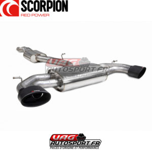 Demi-ligne d'échappement INOX 80mm - Audi RS3 8V Facelift - 2.5 TFSI EVO - SAU080CF - Scorpion