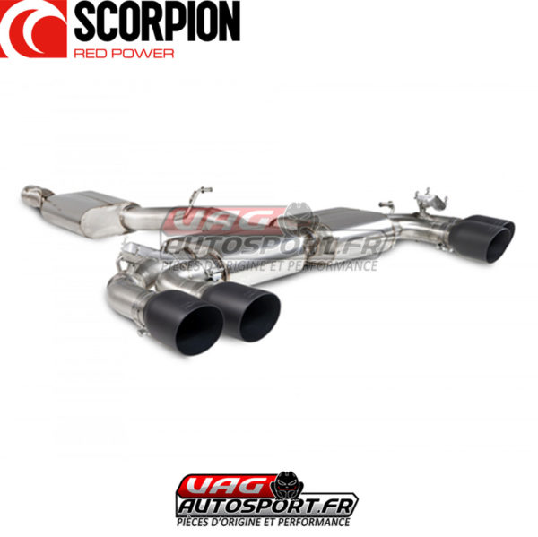 Demi-ligne / cat-back apres FAP avec silencieux et valves - CUPRA Formentor 2.0 TSI 4Drive 310 (2020 2022) - SST015C - Scorpion – Image 2