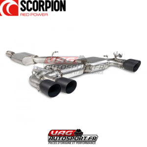 Demi-ligne / cat-back apres FAP avec silencieux et valves - CUPRA Formentor 2.0 TSI 4Drive 310 (2020 2022) - SST015C - Scorpion