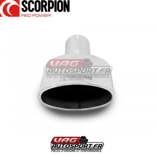Demi-ligne d'échappement INOX avec silencieux "Predator" - VW Golf 8GTI Clubsport - SVW070 - Scorpion – Image 7
