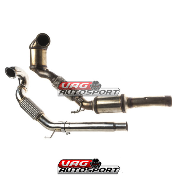 Downpipe decata 3.5"' pour VW Golf 7 GTI / Leon 3 Cupra / Octavia 5E VRS - CTS TURBO – Image 6