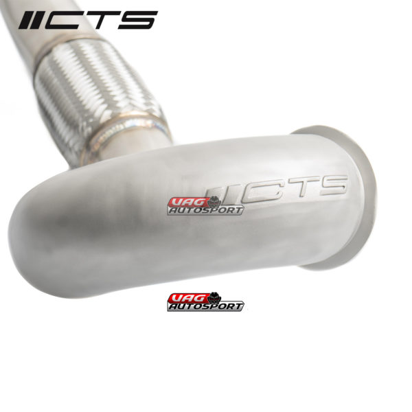 Downpipe decata 3.5"' pour VW Golf 7 GTI / Leon 3 Cupra / Octavia 5E VRS - CTS TURBO – Image 3