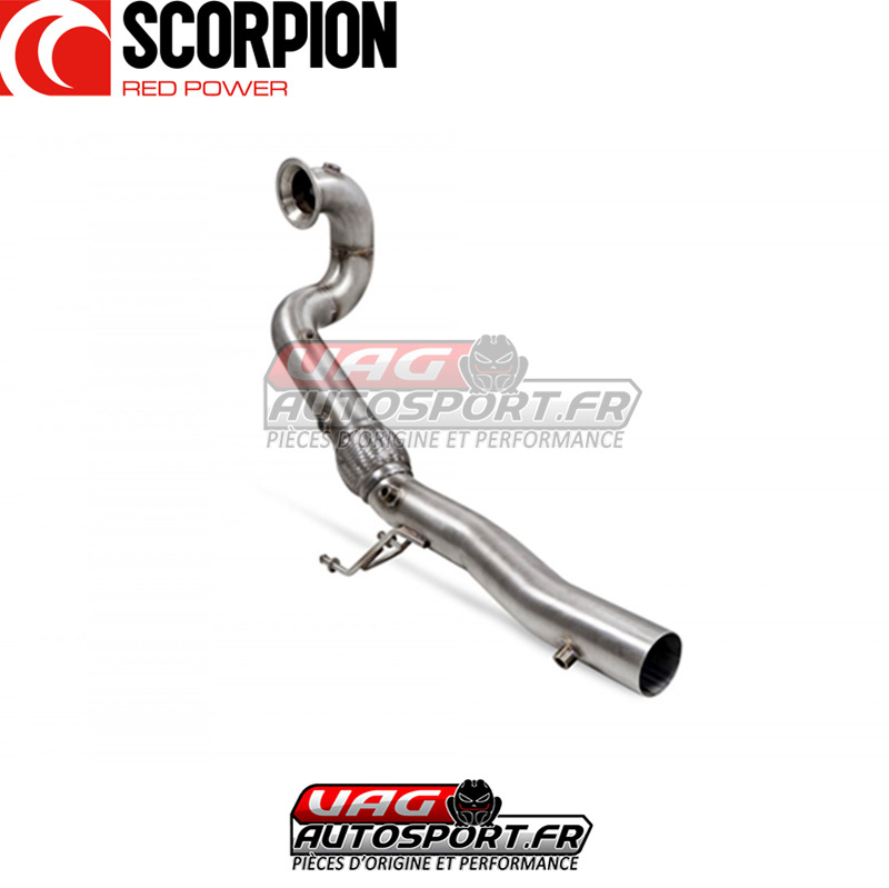 Downpipe decatalyse – Volkswagen Golf 8 GTI et Clubsport (2020 2022) – SVWC064 – Scorpion