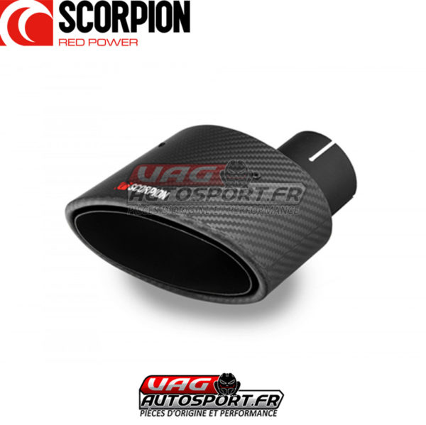 Demi-ligne d'échappement INOX avec silencieux et sorties Ascari EVO - Audi TTRS MK3 (8S) - 2.5 TFSI EVO - SAU082CF - Scorpion – Image 9