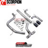 Cat-back avec sorties Style GTI - VW Golf MK7 GTD (2013 2017) - SVWS068CF - Scorpion – Image 3