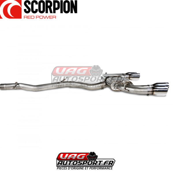 Demi-ligne / Cat-back sans intermédiaire sans valve - CUPRA Formentor 2.0 TSI 4Drive 310 (2020 2022) - SSTS016 - Scorpion – Image 3