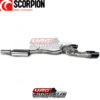 Demi-ligne d'échappement INOX pour CUPRA Formentor 2.0 TSI 4Drive 310 (2020 2022) - SST016CF - Scorpion – Image 3