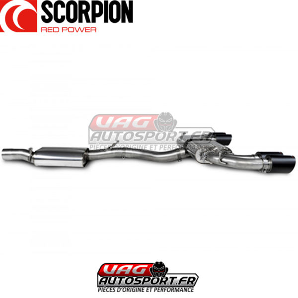 Demi-ligne d'échappement INOX pour CUPRA Formentor 2.0 TSI 4Drive 310 (2020 2022) - SST016CF - Scorpion – Image 3