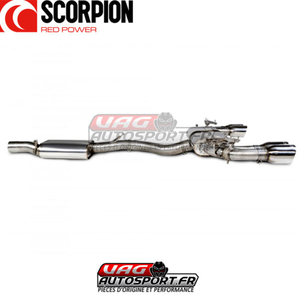 Demi-ligne / cat-back apres FAP avec silencieux et valves - CUPRA Formentor 2.0 TSI 4Drive 310 (2020 2022) - SST015 - Scorpion – Image 3