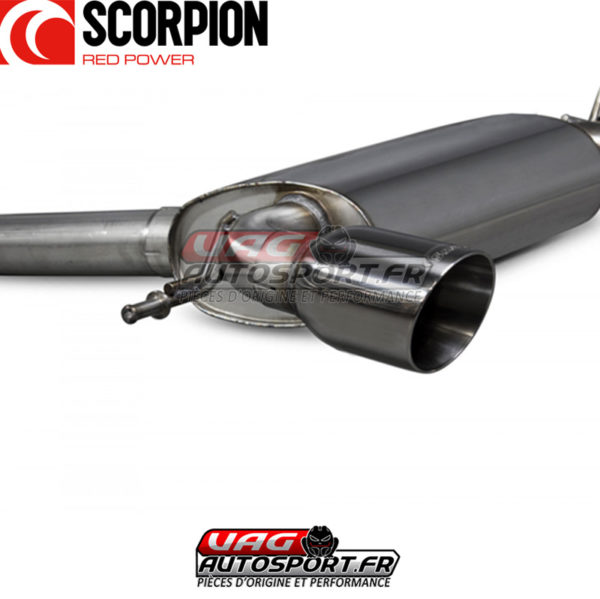 Demi-ligne / cat-back avec silencieux - Audi TT Mk1 Quattro Sport 1.8T 240cv- SAU057 - Scorpion – Image 3