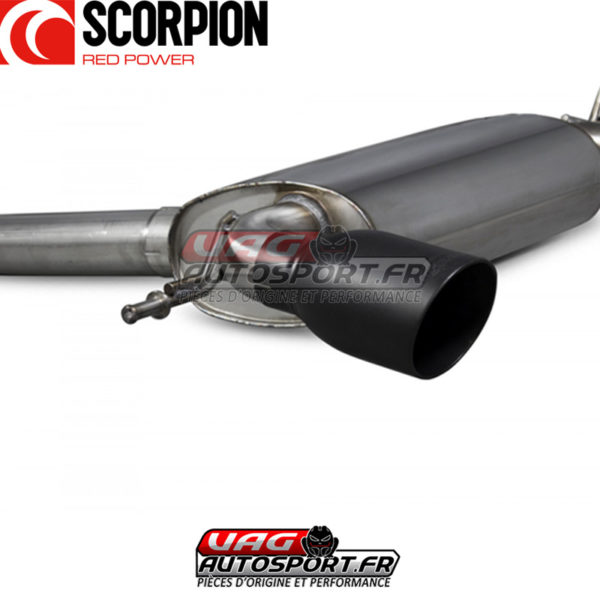 Demi-ligne / cat-back avec silencieux - Audi TT Mk1 Quattro Sport 1.8T - SAU057C - Scorpion – Image 3