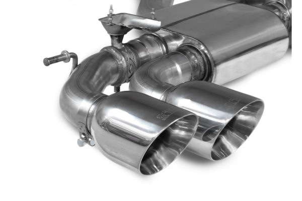 Demi-ligne / Cat-back apres FAP et valves - Audi S3 8Y Sportback (2020 2022) - SAUS093CF - Scorpion – Image 4