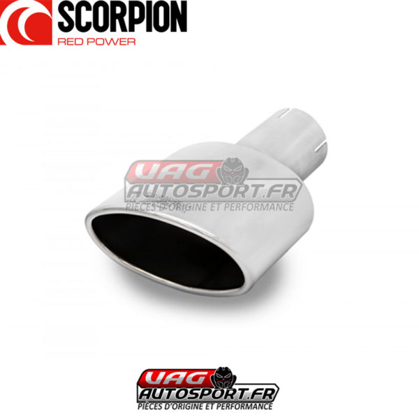 Demi-ligne d'échappement INOX avec silencieux "Predator" - VW Golf 8GTI Clubsport - SVW070 - Scorpion – Image 8