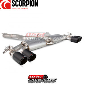 Cat-back sans intermediaire avec valves électroniques - Audi SQ2 (2019 2022) - SAUS090CF - Scorpion