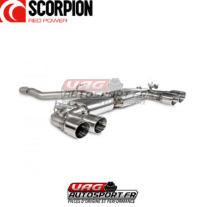 Demi-ligne / Cat-back sans intermediaire avec valves electroniques - CUPRA Formentor 2.0 TSI 4Drive 310 (2020 2022) - SSTS015 - Scorpion