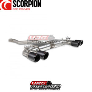 Demi-ligne / Cat-back sans intermediaire avec valves electroniques - CUPRA Formentor 2.0 TSI 4Drive 310 (2020 2022) - SSTS015CF - Scorpion