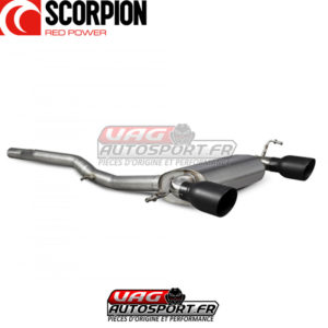 Demi-ligne / Cat-back sans intermediaire - Audi TT Mk1 Quattro Sport 1.8T 240cv (1999 2006) - SAUS057C - Scorpion