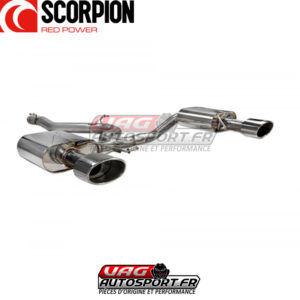 Demi-ligne d'échappement avec suppression d'intermédiaire - Seat Leon Cupra ST 300 4Drive (2018 2022) - SSTS017 - Scorpion