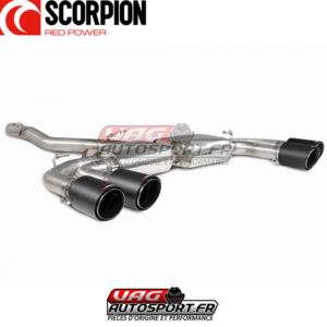 Demi-ligne / Cat-back sans intermediaire sans valve - CUPRA Formentor 2.0 TSI 4Drive 310 (2020 2022) - SSTS016CF - Scorpion
