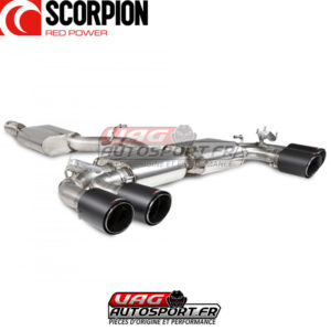 Cat-back INOX avec silencieux, valves et sorties d'échappement Ascari - CUPRA Formentor 2.0 TSI 4Drive 310cv - SST015CF - Scorpion