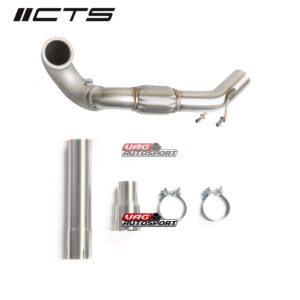 Downpipe decata 3.5"' pour VW Golf 7 GTI / Leon 3 Cupra / Octavia 5E VRS - CTS TURBO