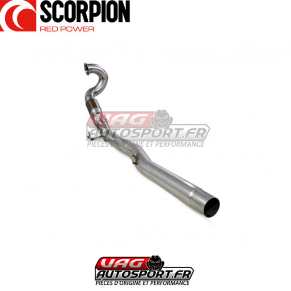 Downpipe avec catalyseur sport et suppression FAP - Audi SQ2 2.0 TFSI (300 cv) - SAUX090 - Scorpion
