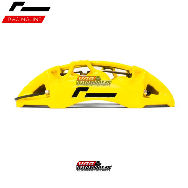 Kit gros freins avant - Carbone Céramique Etriers 6 Pistons Jaune - Golf 5 Gti / 6R / S3 8P - VWR651001-YEL - RacingLine – Image 6