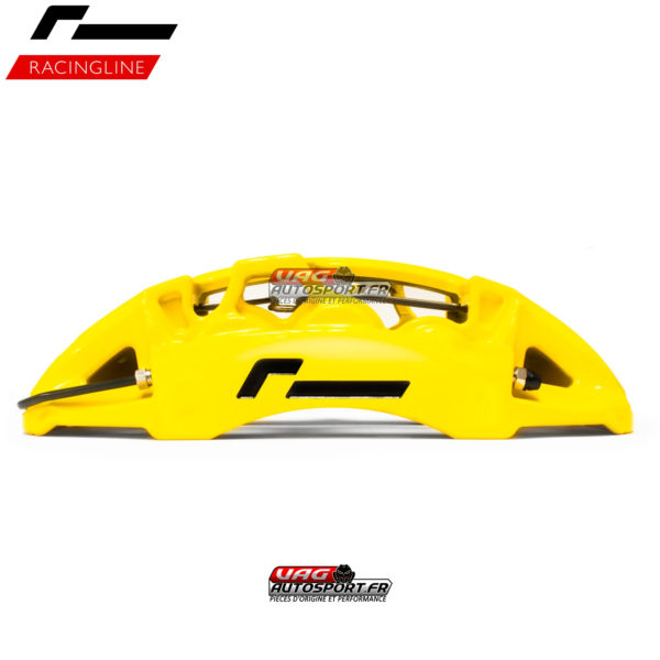 Kit gros freins avant - Carbone Céramique Etriers 6 Pistons Jaune - Golf 5 Gti / 6R / S3 8P - VWR651001-YEL - RacingLine – Image 3